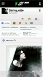 Mobile Screenshot of darkquette.deviantart.com