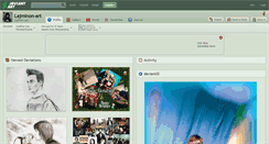 Desktop Screenshot of lajminon-art.deviantart.com