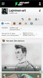 Mobile Screenshot of lajminon-art.deviantart.com