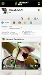 Mobile Screenshot of cloud-no-9.deviantart.com