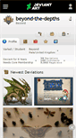 Mobile Screenshot of beyond-the-depths.deviantart.com