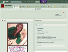 Tablet Screenshot of mio-mioni.deviantart.com