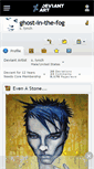 Mobile Screenshot of ghost-in-the-fog.deviantart.com