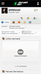 Mobile Screenshot of elilithnoir.deviantart.com