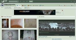 Desktop Screenshot of fridayscomiconline.deviantart.com