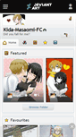 Mobile Screenshot of kida-masaomi-fc.deviantart.com