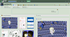 Desktop Screenshot of lazyotakugirl.deviantart.com