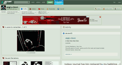Desktop Screenshot of angry-clown.deviantart.com