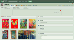 Desktop Screenshot of ohse7en.deviantart.com