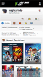 Mobile Screenshot of nightshide.deviantart.com