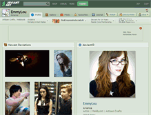 Tablet Screenshot of emmylou.deviantart.com