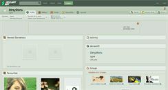 Desktop Screenshot of dirtyshirts.deviantart.com