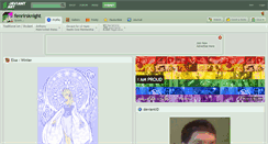 Desktop Screenshot of fenrirsknight.deviantart.com