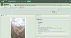Desktop Screenshot of exceptio.deviantart.com