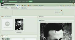 Desktop Screenshot of my-dark-obsessions.deviantart.com