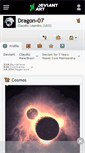 Mobile Screenshot of dragon-07.deviantart.com