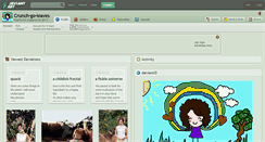 Desktop Screenshot of crunch-go-leaves.deviantart.com