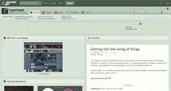 Desktop Screenshot of hyperblade.deviantart.com