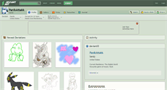 Desktop Screenshot of panikattakk.deviantart.com