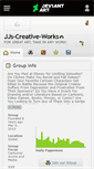 Mobile Screenshot of jjs-creative-works.deviantart.com