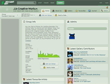 Tablet Screenshot of jjs-creative-works.deviantart.com