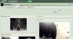 Desktop Screenshot of jessi-korpse.deviantart.com