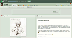 Desktop Screenshot of megosa.deviantart.com