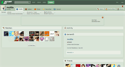 Desktop Screenshot of mult8a.deviantart.com
