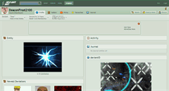 Desktop Screenshot of deaconfrost2100.deviantart.com