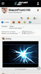 Mobile Screenshot of deaconfrost2100.deviantart.com