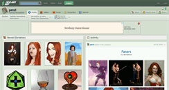 Desktop Screenshot of panzi.deviantart.com