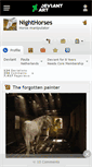 Mobile Screenshot of nighthorses.deviantart.com