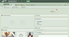 Desktop Screenshot of id-hit-that.deviantart.com