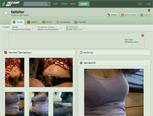 Tablet Screenshot of fatfatter.deviantart.com