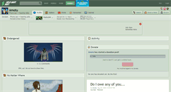 Desktop Screenshot of amotu.deviantart.com