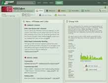 Tablet Screenshot of kissclub.deviantart.com