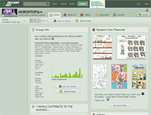 Tablet Screenshot of morontopia.deviantart.com