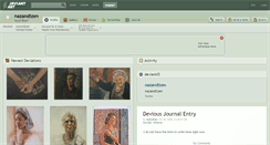 Desktop Screenshot of nazandizen.deviantart.com