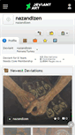 Mobile Screenshot of nazandizen.deviantart.com