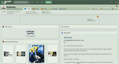 Desktop Screenshot of mystamps.deviantart.com