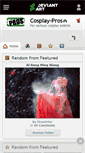 Mobile Screenshot of cosplay-pros.deviantart.com