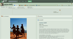 Desktop Screenshot of matinee-idol05.deviantart.com
