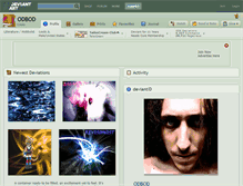 Tablet Screenshot of odbod.deviantart.com