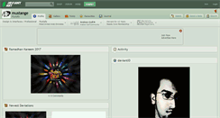 Desktop Screenshot of mustange.deviantart.com