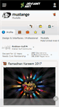 Mobile Screenshot of mustange.deviantart.com