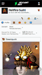 Mobile Screenshot of hellfire-sushi.deviantart.com