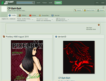 Tablet Screenshot of cp-bam-bam.deviantart.com