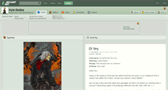 Desktop Screenshot of kyle-stelios.deviantart.com