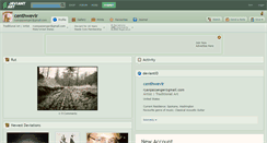 Desktop Screenshot of centhwevir.deviantart.com