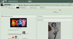 Desktop Screenshot of lepardfang.deviantart.com